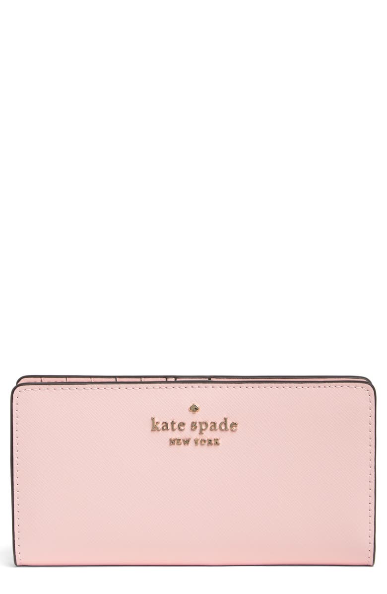 Kate Spade New York staci large slim bifold wallet, Main, color, 