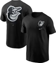 Nike Men's Nike  Black Baltimore Orioles  Lights Out Bar Loading T-Shirt