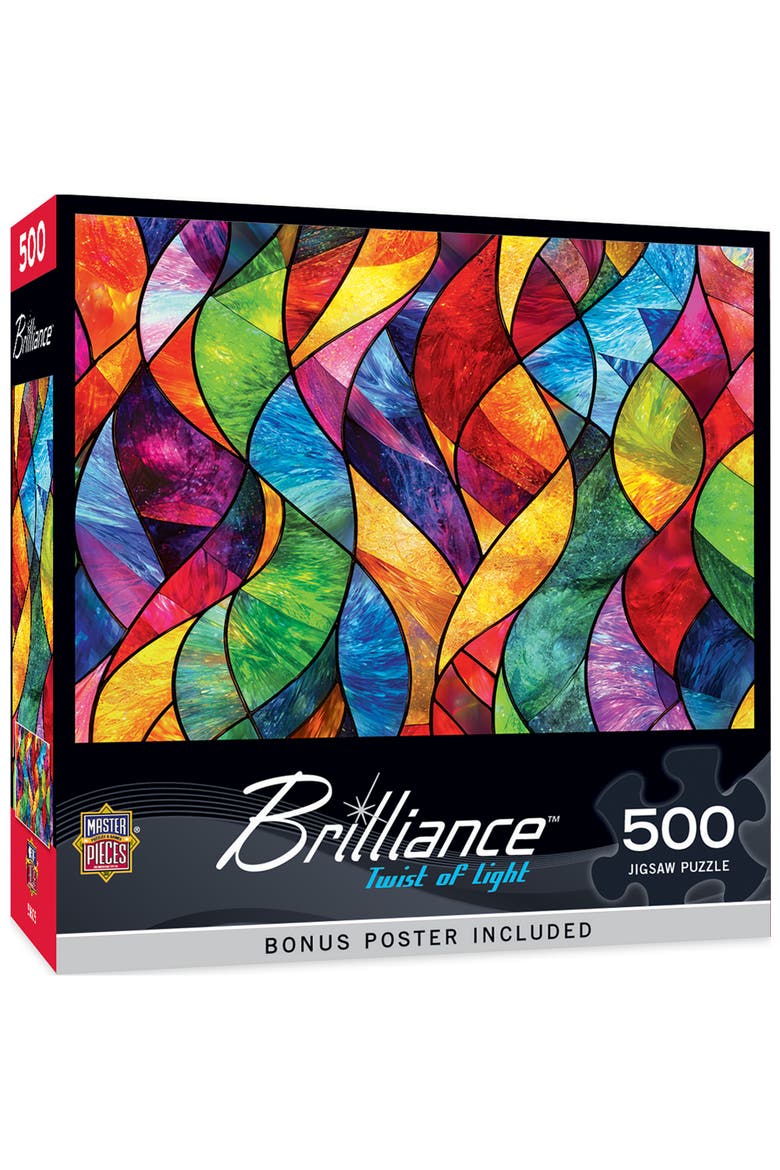 Twist of Light 500 Piece Jigsaw Puzzle, Main, color, Multicolor