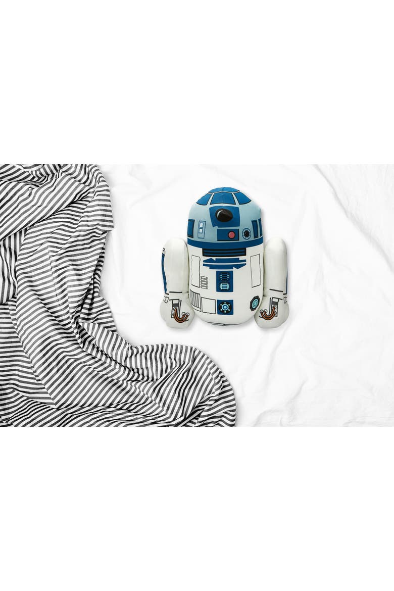 Stuffed Star Wars Plush Toy - 15" Talking R2D2 Doll, Alternate, color, White