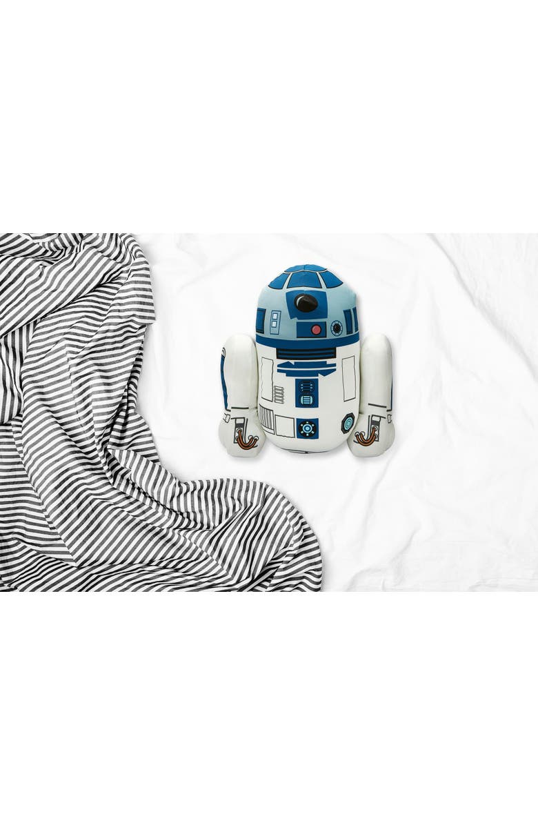 Toynk Stuffed Star Wars Plush Toy - 15" Talking R2D2 Doll, Alternate, color, White