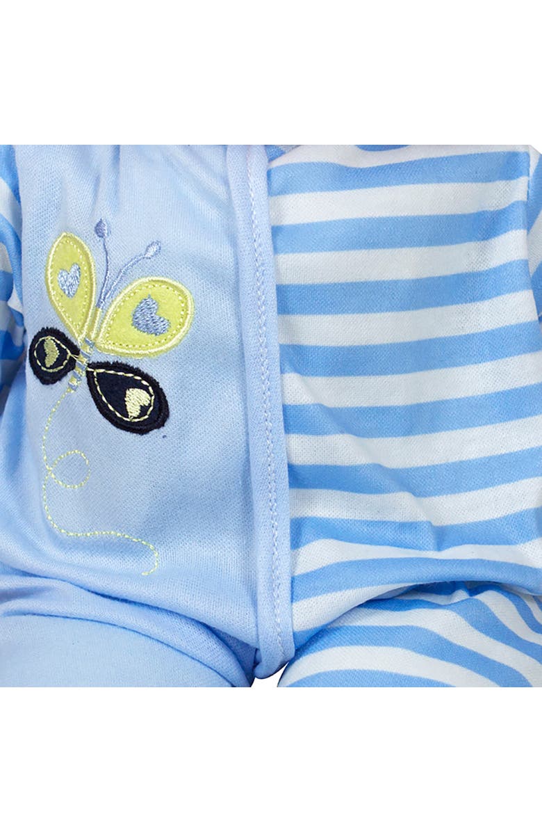 Lissi 16 Inch Talking Baby Doll, Striped Butterfly, Alternate, color, Multicolored