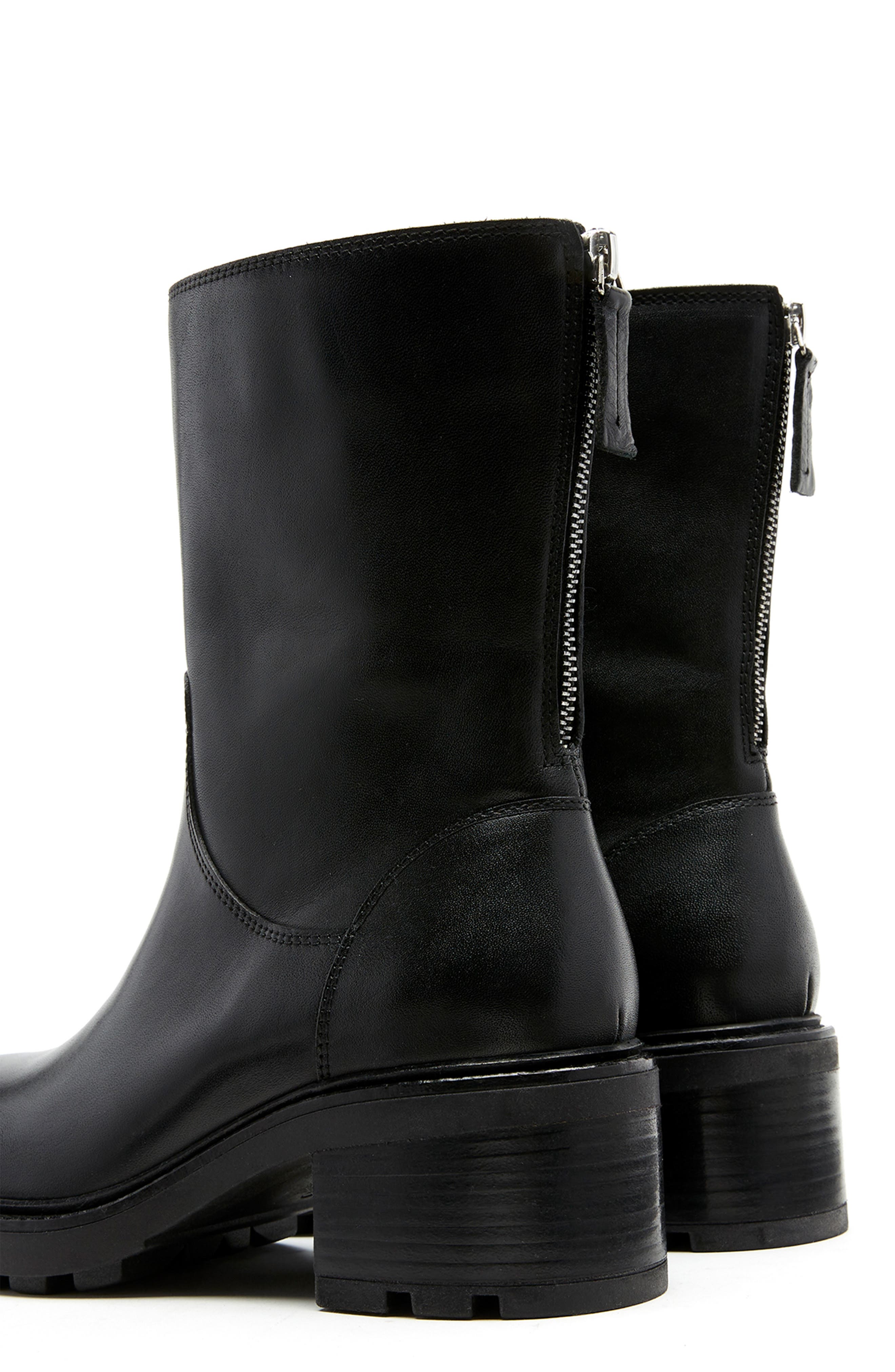 La Canadienne Apple Waterproof Boot, Alternate, color, Black Shearling Lined