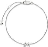 Monica Vinader Initial Pendant Bracelet