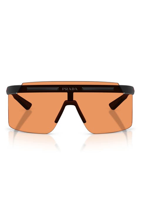 140mm Rectangular Shield Sunglasses
