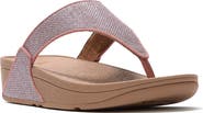 FitFlop Lulu Shimmerglitz Toe Post Sandal