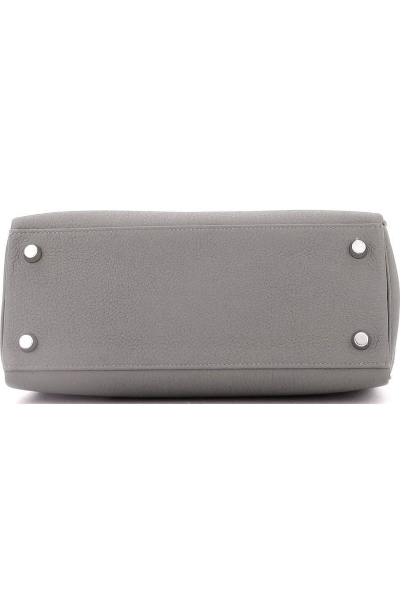 Pre-Owned Hermes Kelly Handbag Grey Togo with Palladium Hardware 25, Alternate, color, Gris Meyer