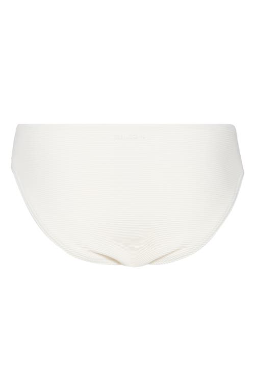 Billabong Sea Through Me Tan Lines Lowrider Bikini Bottoms In Salt Crystal