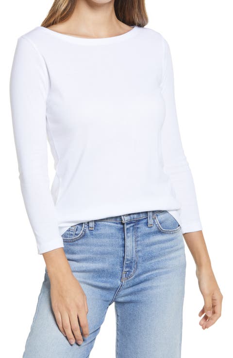 Simple Boatneck Top