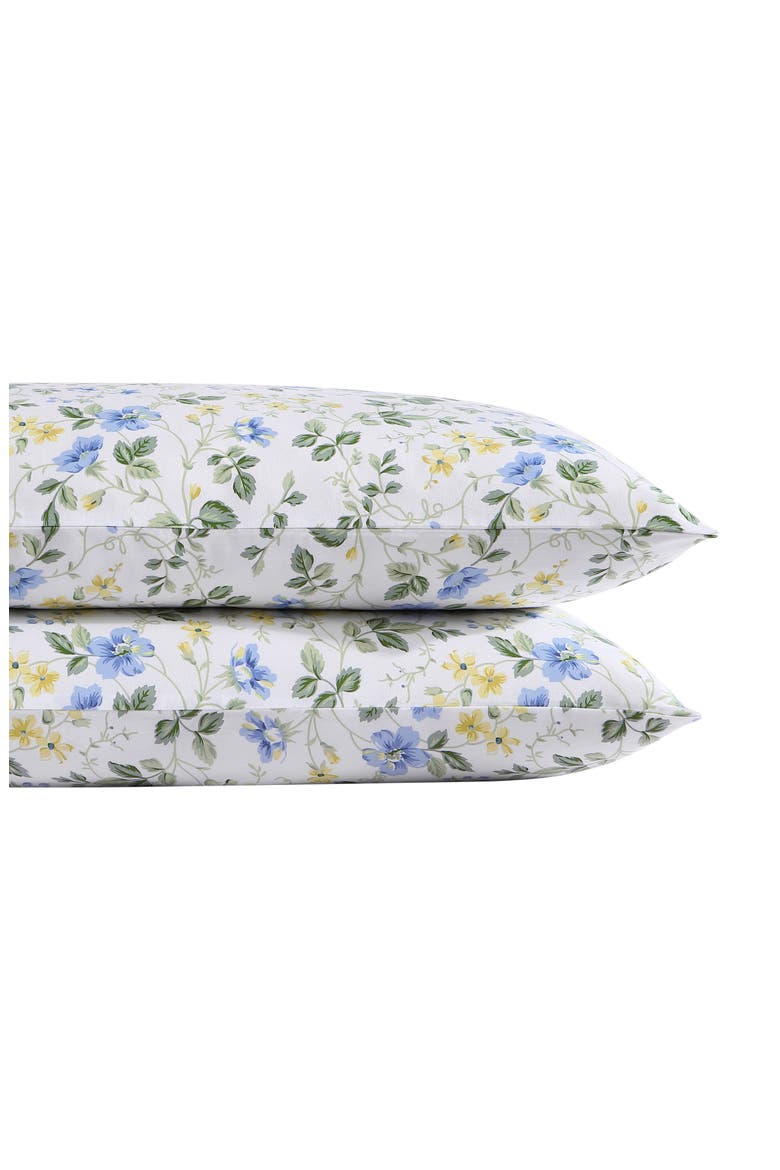 Meadow Floral Quilt & Sham Set, Alternate, color, SUNBLUE
