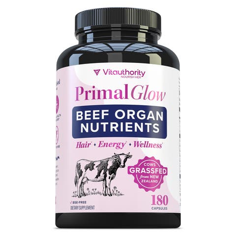 Primal Glow Beef Organ Nutrients 180 Capsules