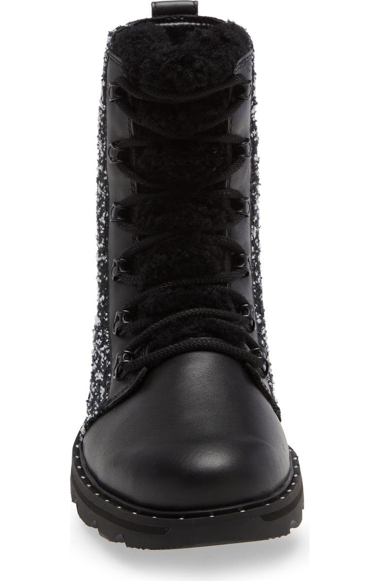 SOREL Lennox Genuine Shearling Waterproof Lace-Up Boot, Alternate, color,