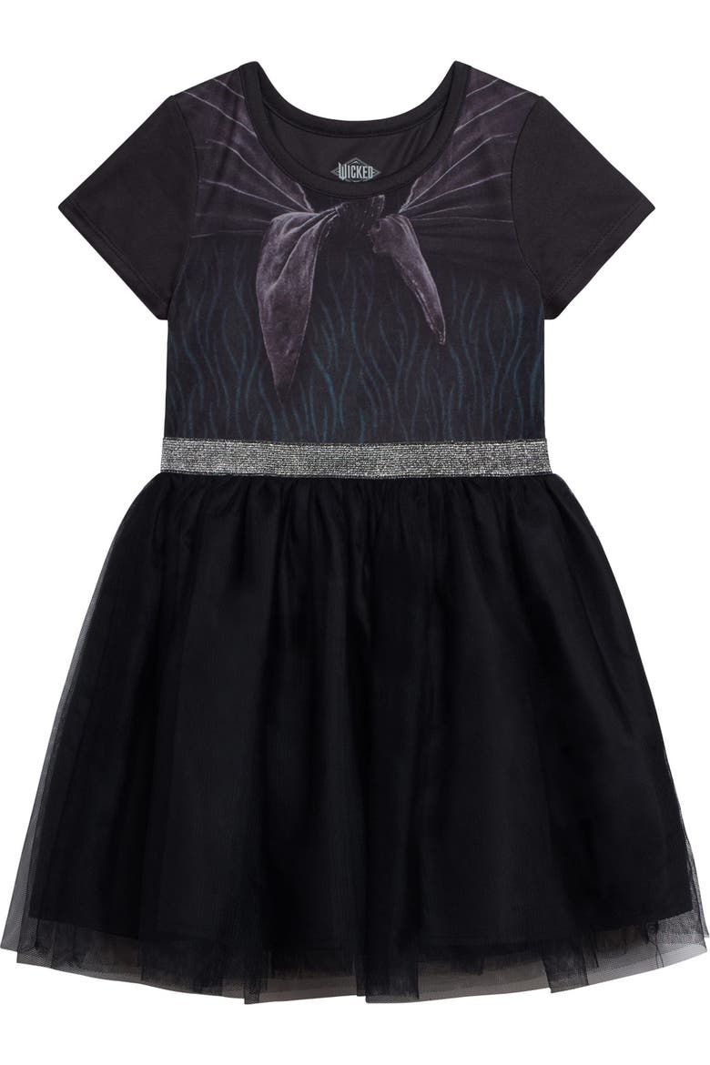 Tutu Dress, Main, color, Elphaba Green Black