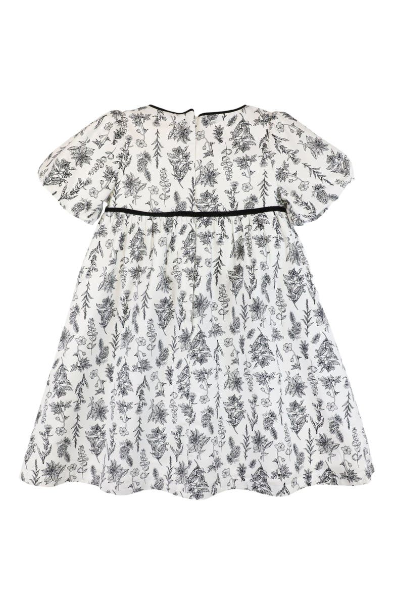 Hope & Henry Girls' Puff Sleeve Party Dress, Toddler, Alternate, color,