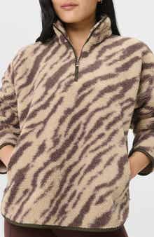 Sweaty Betty New Plush Fleece Half Zip Jacket