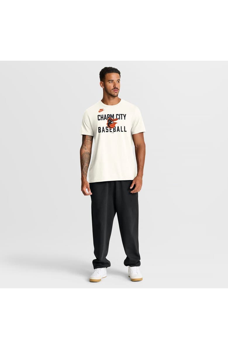 Nike Men's Nike Cream Baltimore Orioles Cooperstown Collection ‘70s Inspired T-Shirt, Alternate, color, Cream
