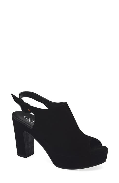 Tess Slingback Platform Sandal (Women)