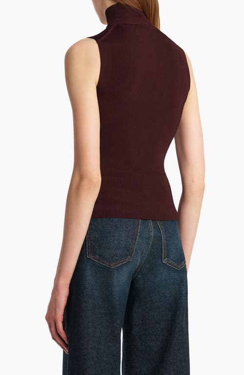 Khaite Benita Ribbed-knit Turtleneck Top
