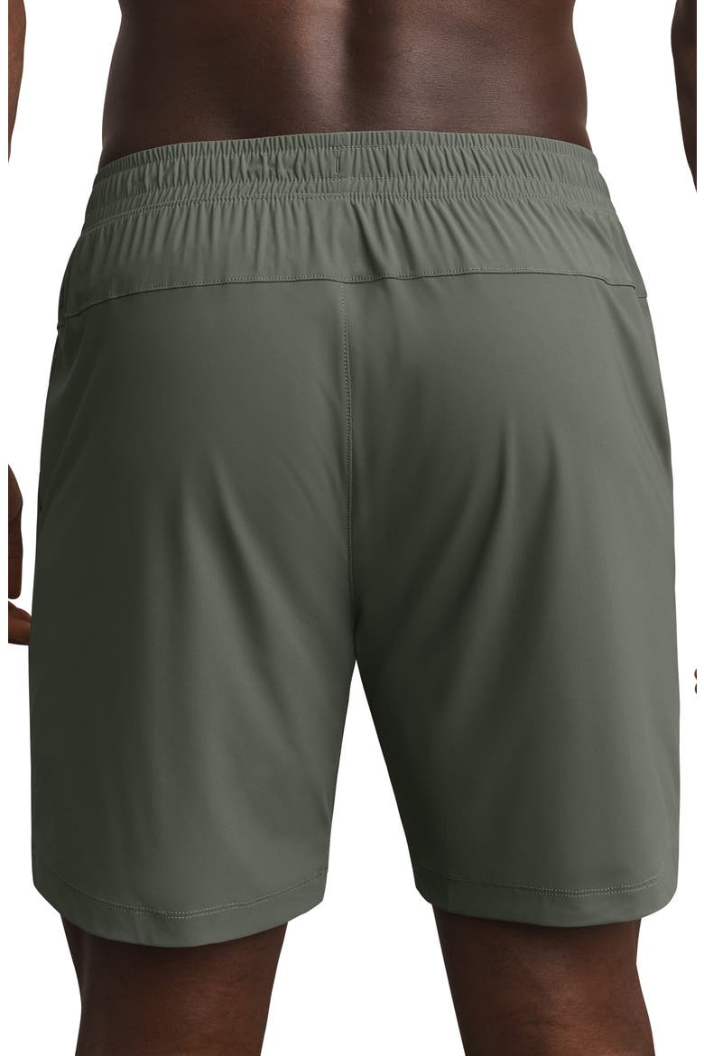 Pursuit 7-Inch Unlined Training Shorts, Alternate, color, OLIVE SHADOW