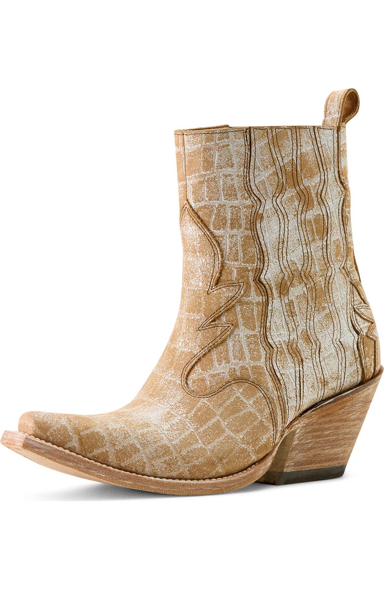 Ariat Jade X Toe Cowyboy Boot, Alternate, color, White