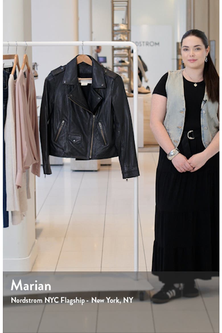 Leather Moto Jacket video