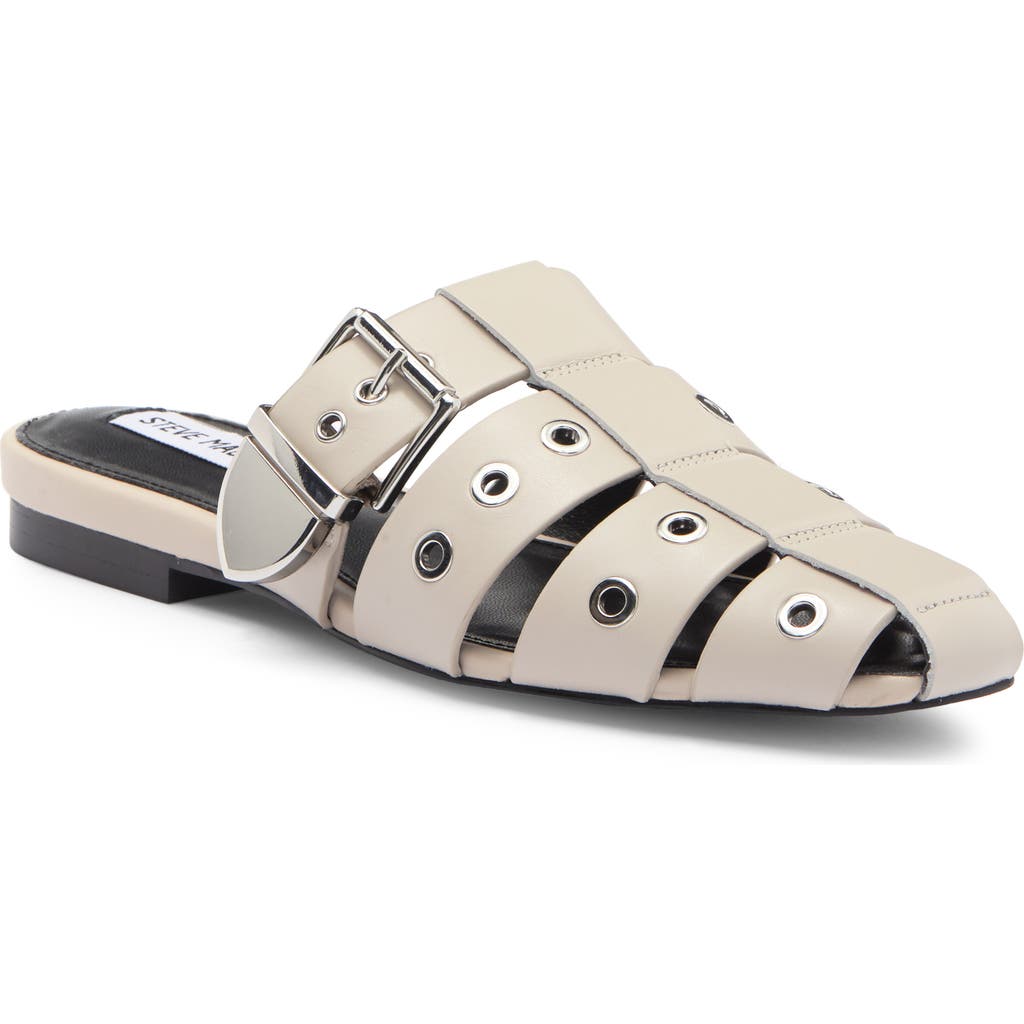 Shop Steve Madden Ladera Mule In Bone Leather