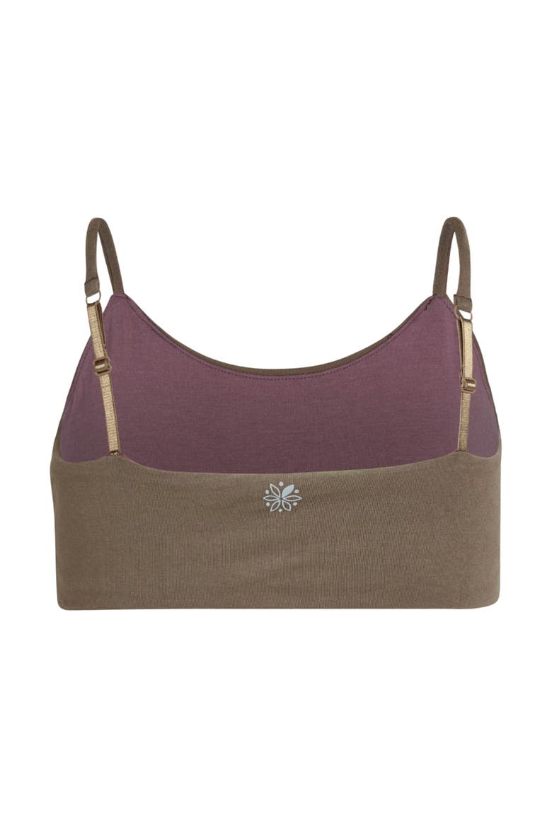 Bleum Neutral Kids' Seamless Bra, Alternate, color, Chocolate-Rose