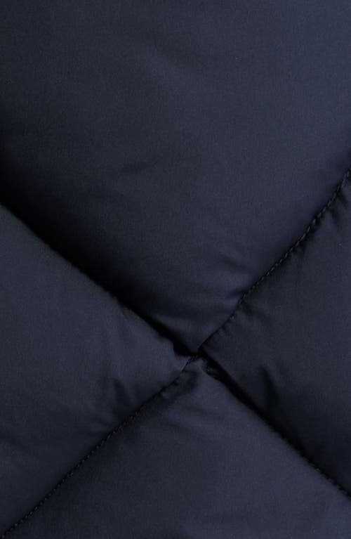 Sam Edelman Hooded Puffer Coat In Blue