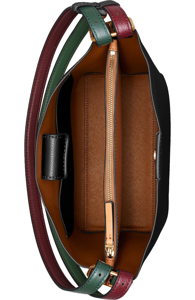 Tory Burch Perry Leather Bucket Bag, Alternate, color,