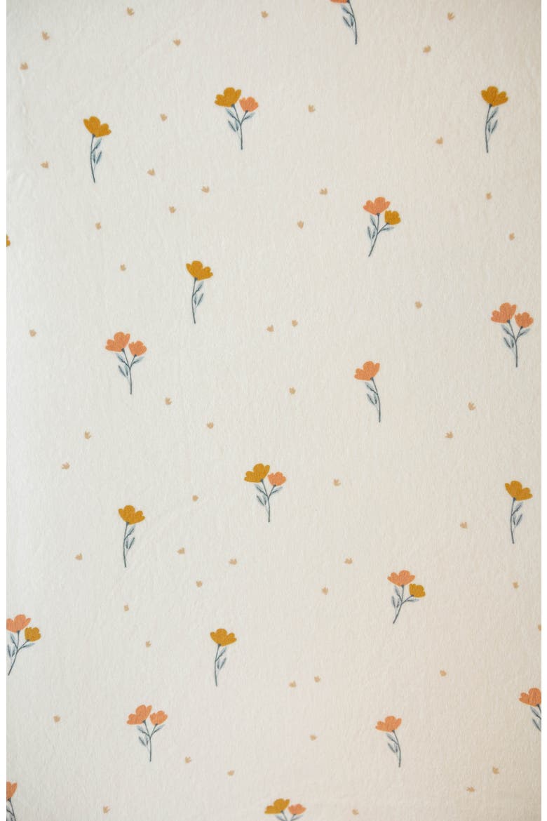 Minky Print Swaddle, Alternate, color, FLORAL