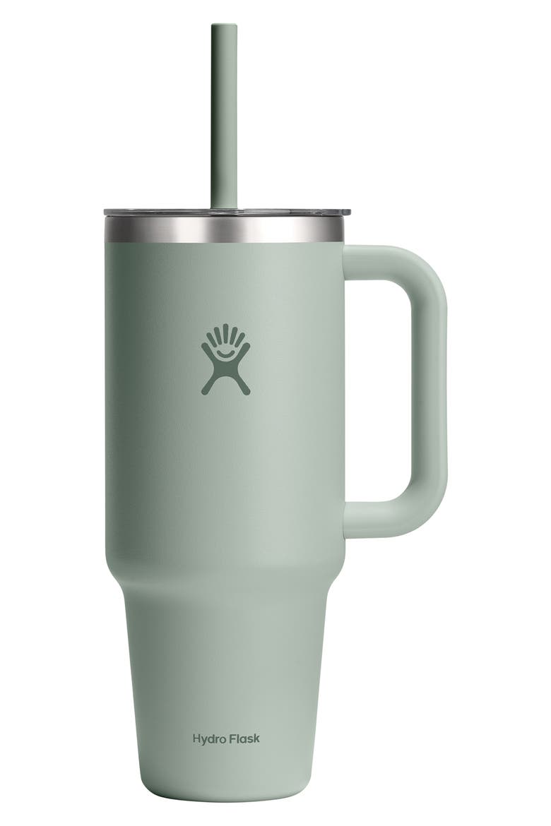 40-Ounce Travel Tumbler, Main, color, AGAVE