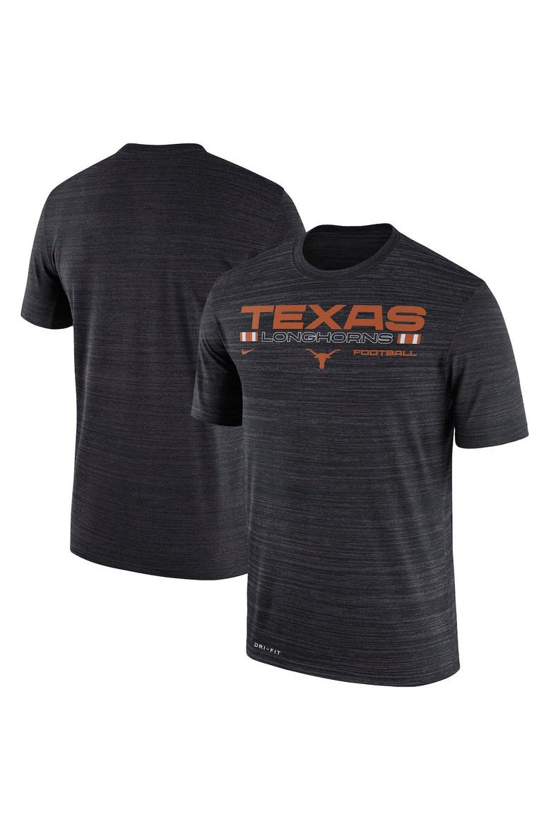 Men's Nike Black Texas Longhorns Velocity Legend Performance T-Shirt, Main, color, Black