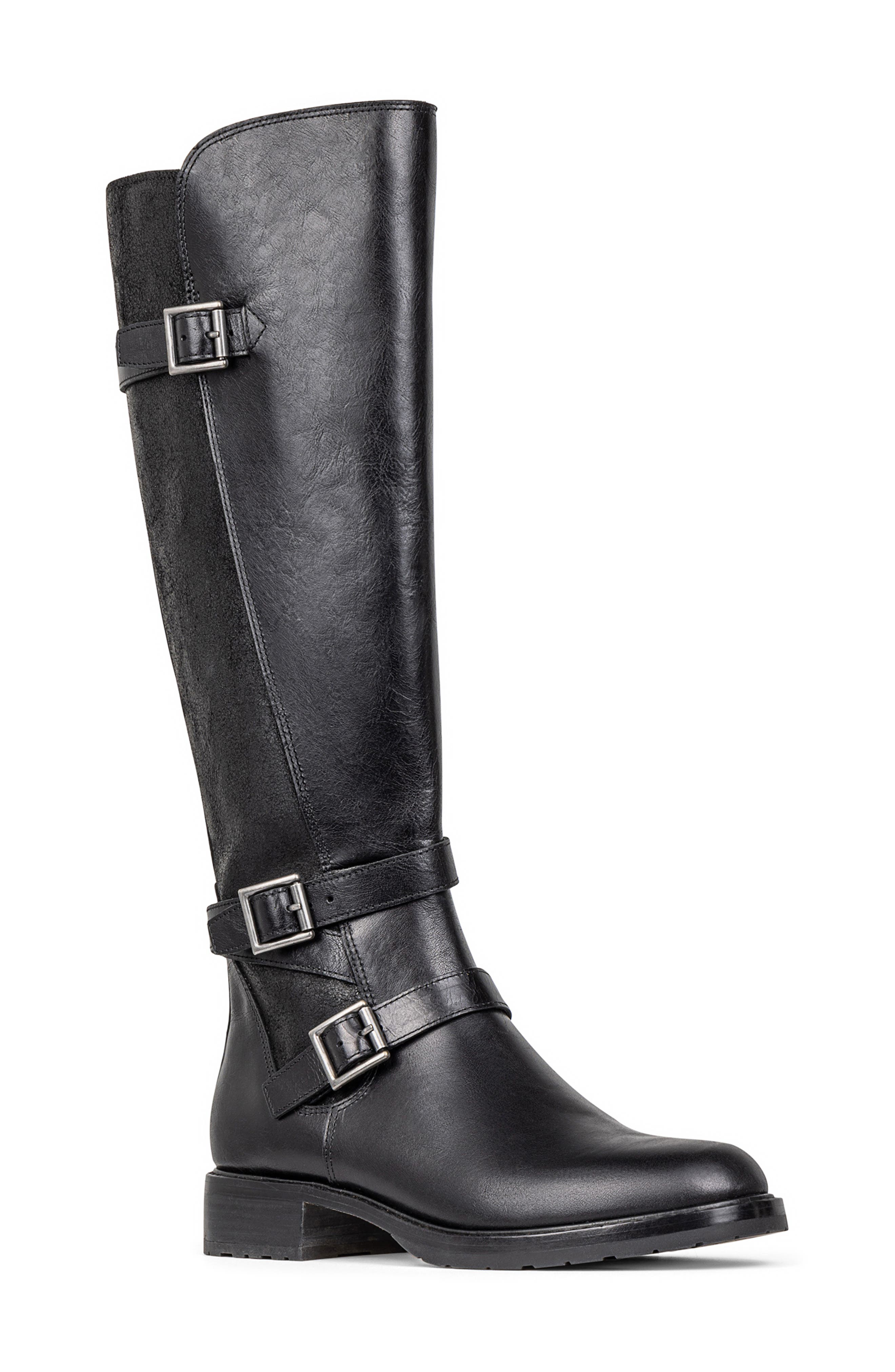 Donald Pliner Carlota Knee High Moto Boot