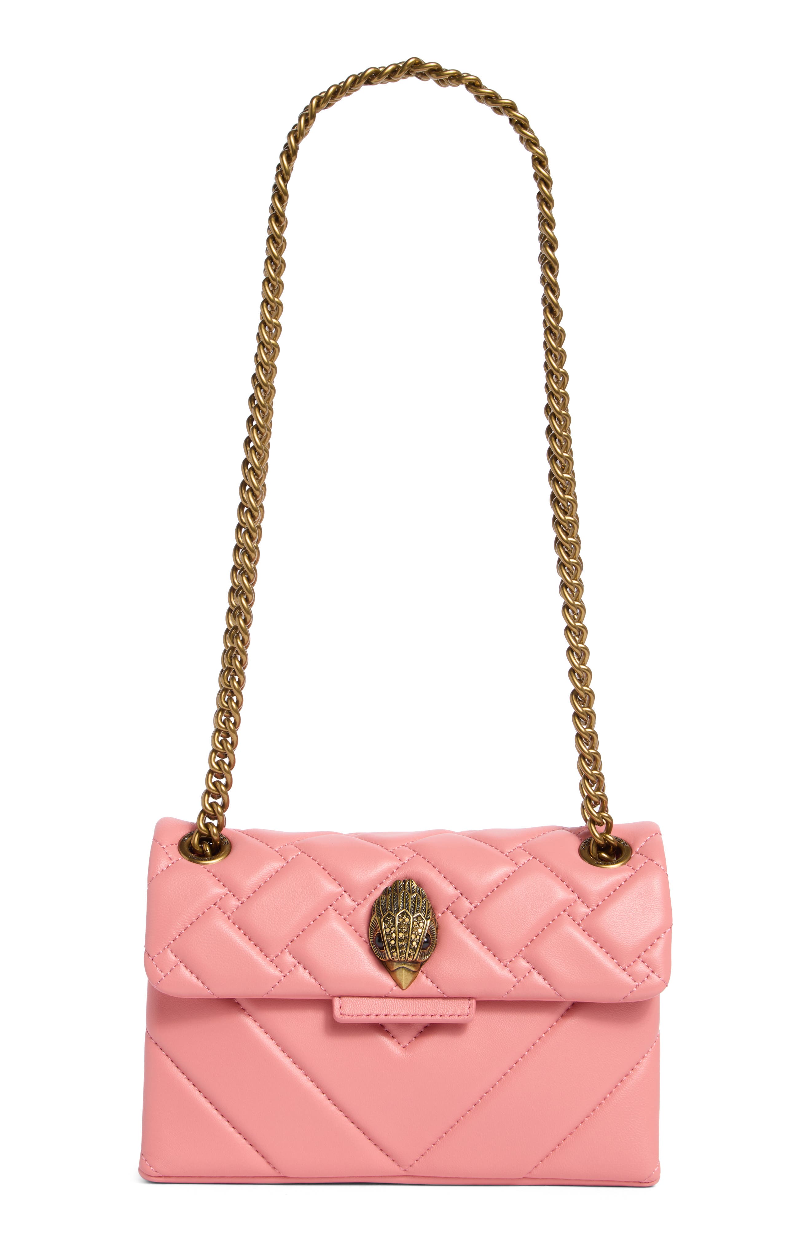 Kurt Geiger London Mini Kensington Quilted Leather Shoulder Bag