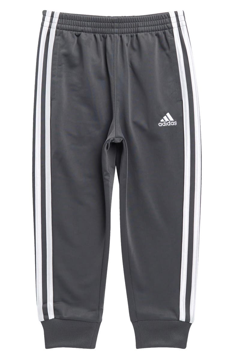 adidas Kids' Core Tricot Joggers, Main, color, Dk Grey