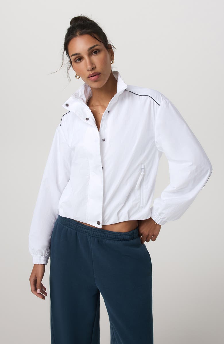 Vuori Eaton Fitness Jacket, Alternate, color, White