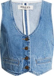 Rolla’s Dallas Denim Vest