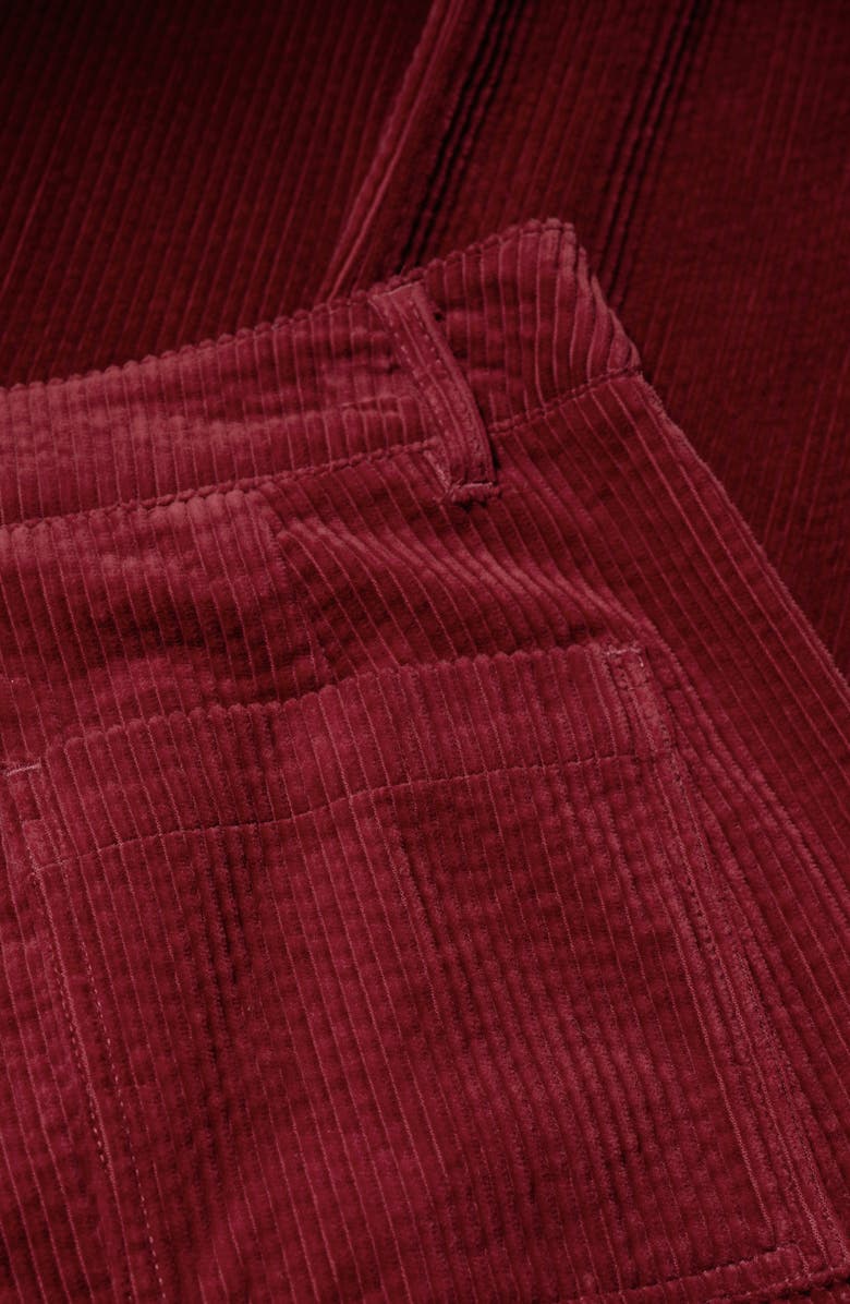 Seasalt Cornwall Asphodel Crop Wide Leg Corduroy Pants, Alternate, color, 