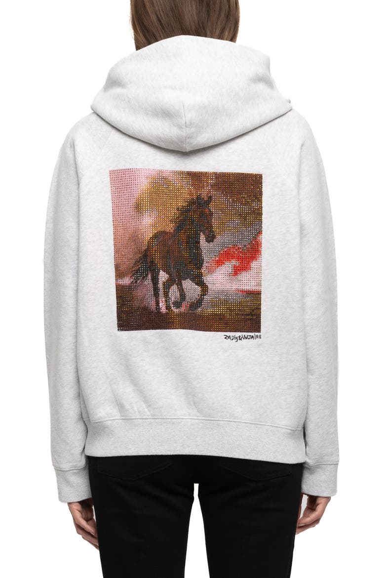 Georgy Hoodie, Alternate, color, GRIS CHINE CLAIR