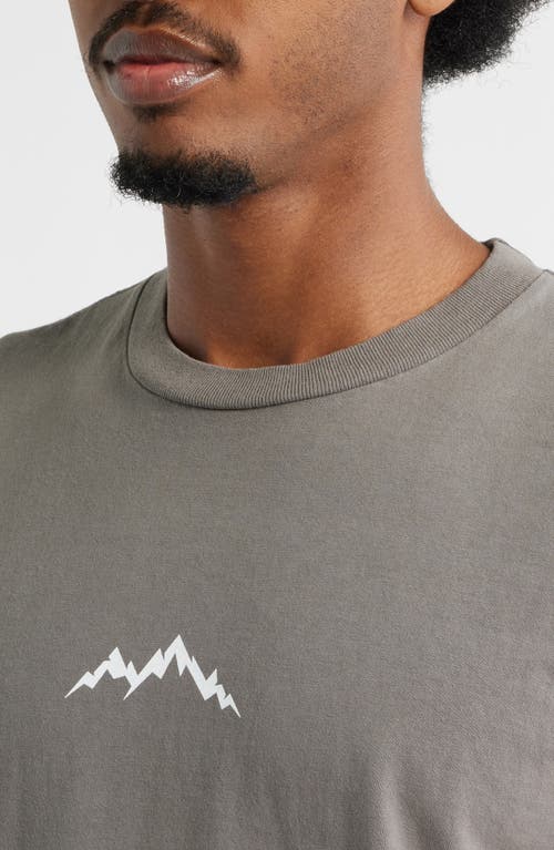 Afield Out Axis Graphic T-shirt In Gray