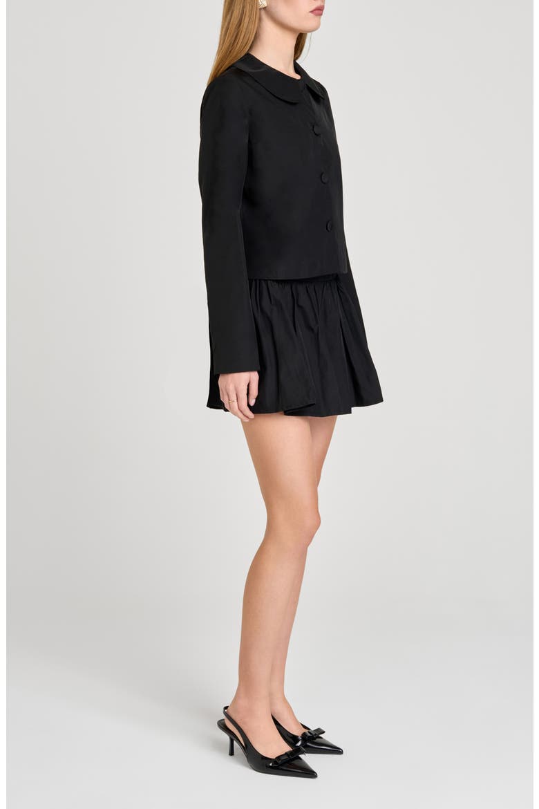Mika Miniskirt, Alternate, color, BLACK