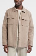 Nordstrom Wool Blend Shirt Jacket