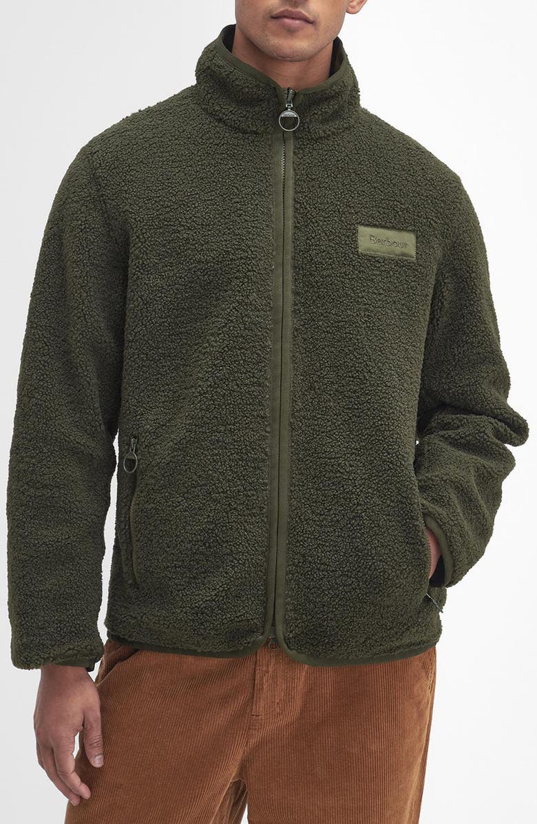 Barbour Reversible Fleece Jacket, Main, color, 