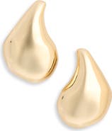 NORDSTROM RACK Curved Teardrop Stud Earrings