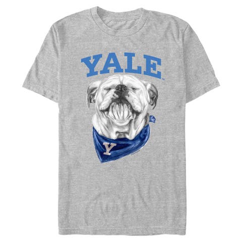 Men's Yale University Happy Handsome Dan Logo  Graphic T-Shirt