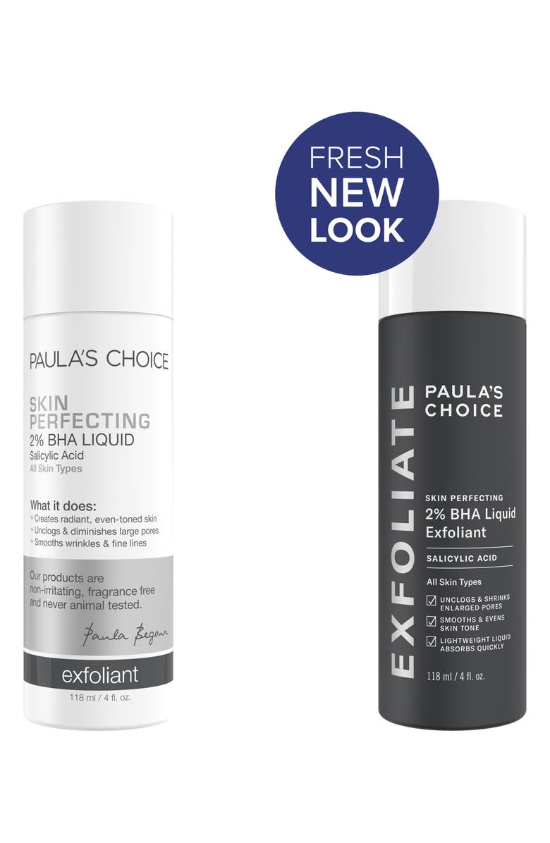 Paula's Choice Skin Perfecting 2% BHA Liquid Exfoliant Full Size Duo, Alternate, color, 