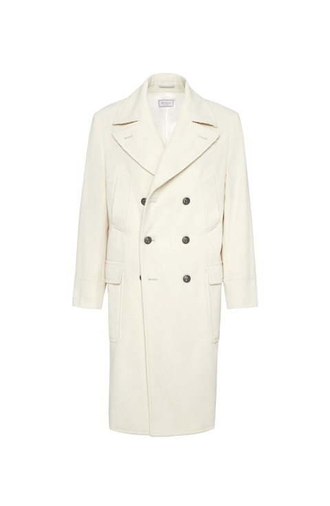 One-and-a-half-breasted coat