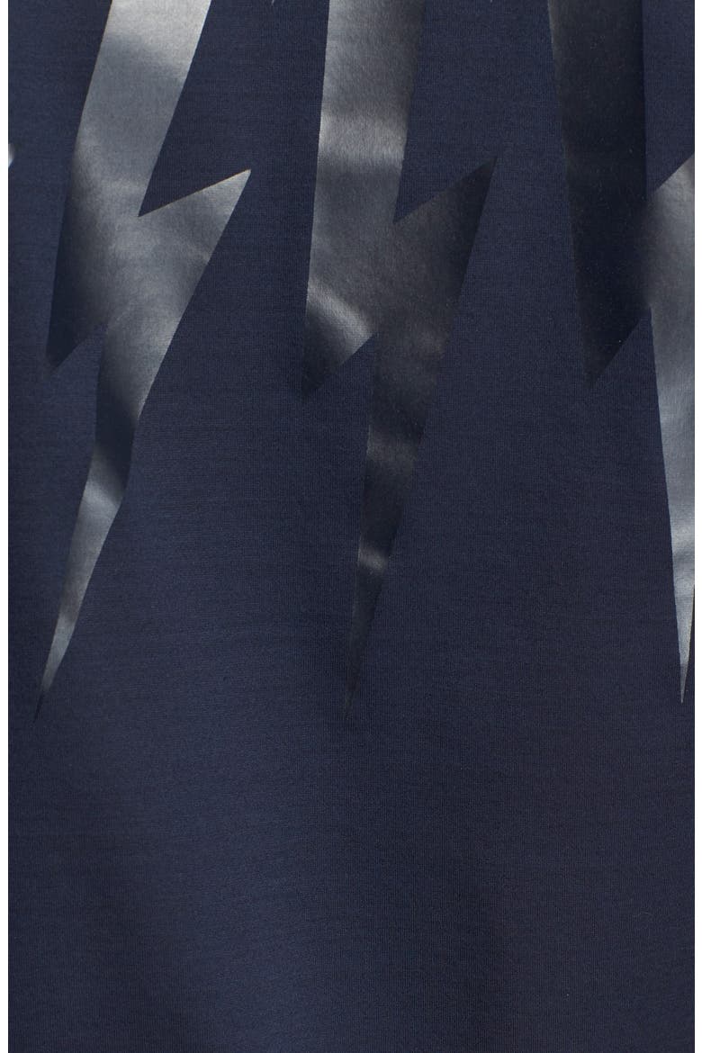 Tonal Thunderbolt Graphic T-Shirt, Alternate, color, NAVY