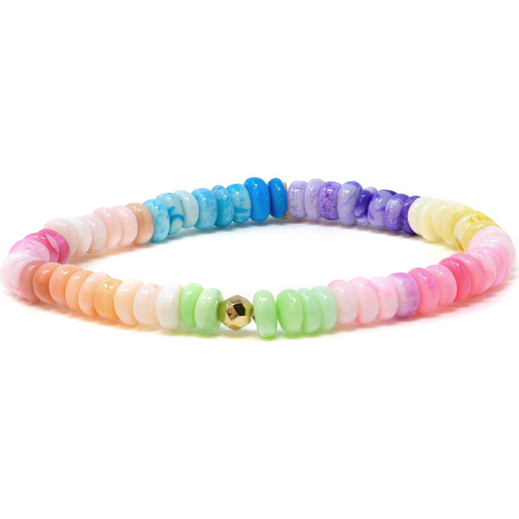 Anzie Boheme Multicolor Opal Beaded Stretch Bracelet
