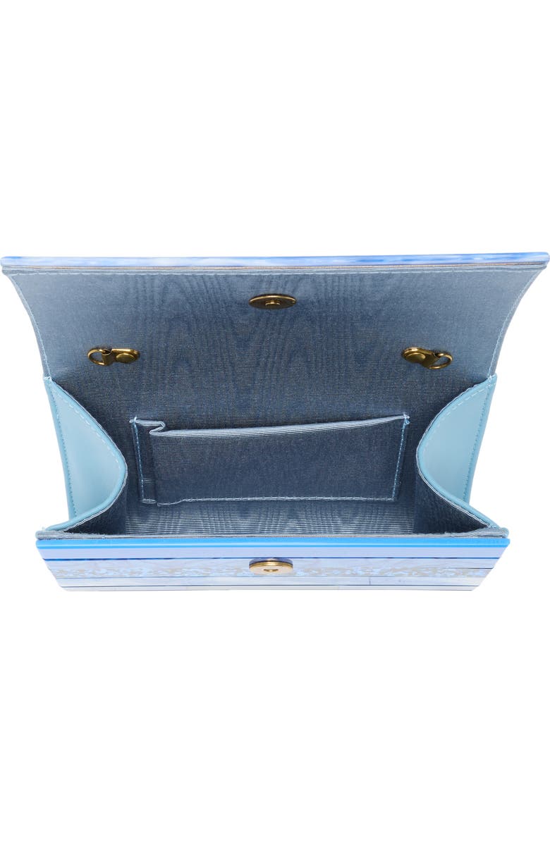 Kurt Geiger London Party Clutch, Alternate, color, Turquoise/ Aqua